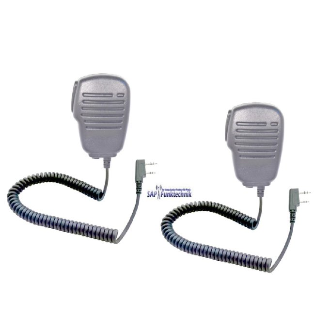 2er Kofferset Albrecht Tectalk Duo, PMR446 + Freenet (1W), schwarz, inkl. Lautsprechermikrofon